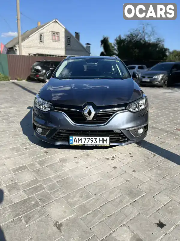 Універсал Renault Megane 2017 1.62 л. Ручна / Механіка обл. Житомирська, Звягель - Фото 1/15