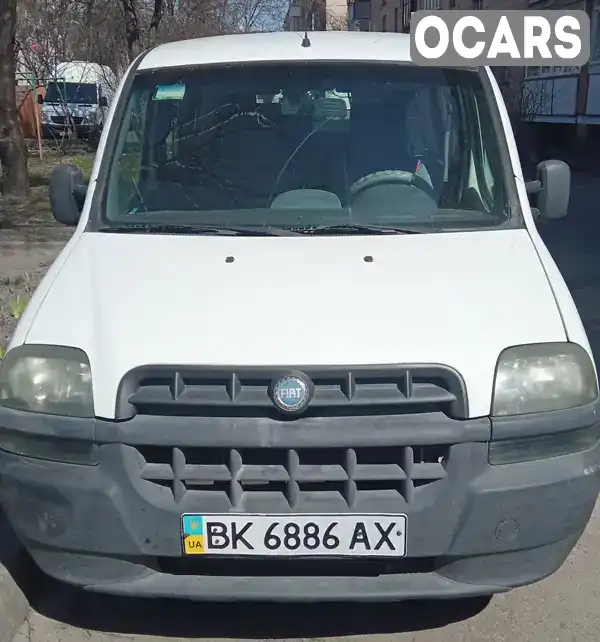 Мінівен Fiat Doblo 2004 1.91 л. Ручна / Механіка обл. Рівненська, Рівне - Фото 1/4