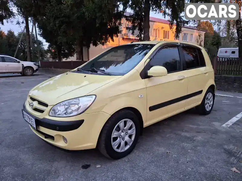 Хетчбек Hyundai Getz 2006 1.4 л. Автомат обл. Хмельницька, Теофіполь - Фото 1/21