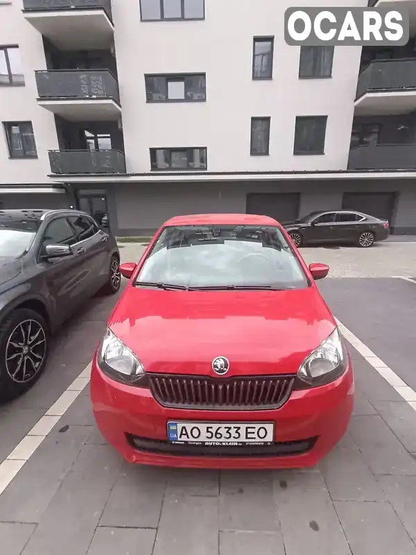 Хетчбек Skoda Citigo 2012 1 л. Ручна / Механіка обл. Закарпатська, Ужгород - Фото 1/8