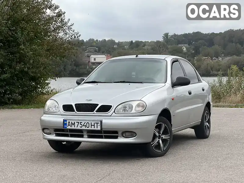 Седан Daewoo Lanos 2005 1.5 л. Ручна / Механіка обл. Житомирська, Бердичів - Фото 1/19