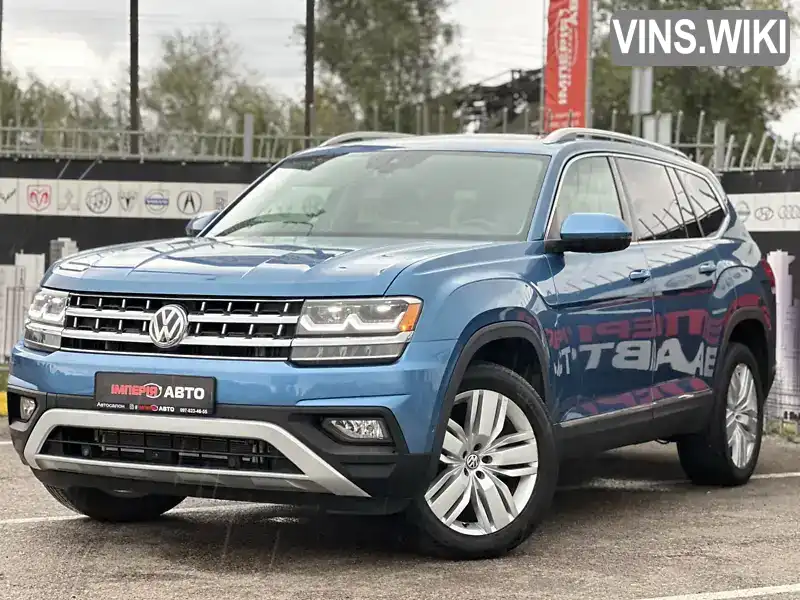 Позашляховик / Кросовер Volkswagen Atlas 2019 3.6 л. Автомат обл. Київська, Київ - Фото 1/21