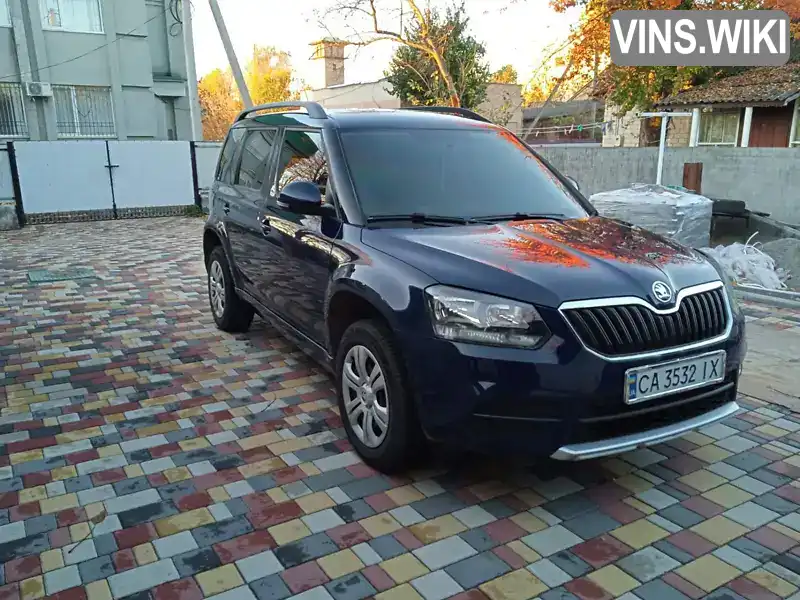 Внедорожник / Кроссовер Skoda Yeti 2016 1.97 л. Ручная / Механика обл. Черкасская, Шпола - Фото 1/11