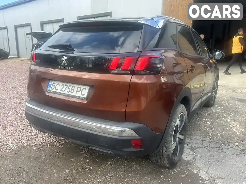 Позашляховик / Кросовер Peugeot 3008 2017 2 л. Автомат обл. Львівська, Старий Самбір - Фото 1/20