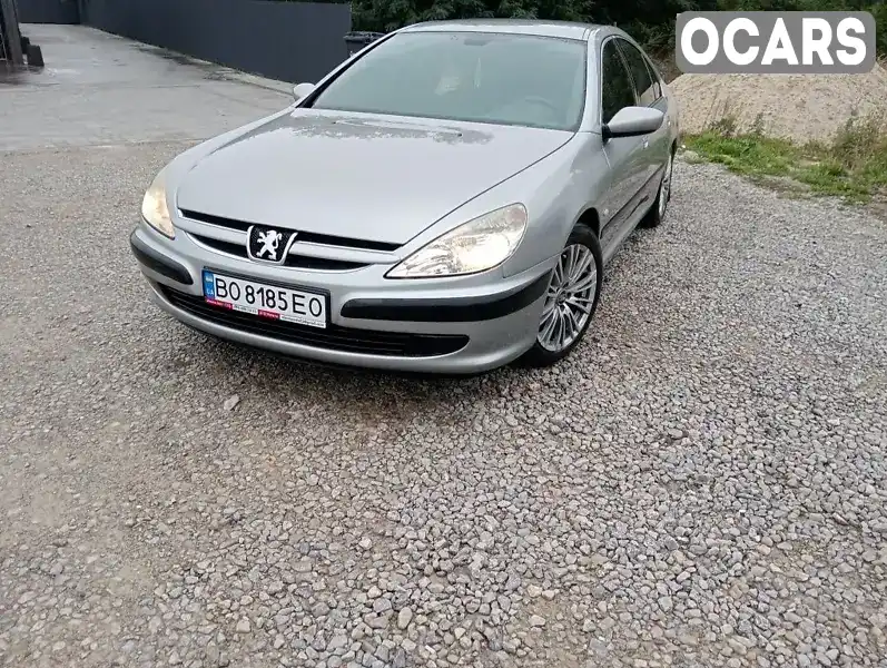 Седан Peugeot 607 2003 2.2 л. Автомат обл. Тернопільська, Тернопіль - Фото 1/9