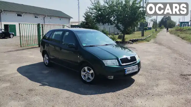 Універсал Skoda Fabia 2001 1.4 л. Автомат обл. Житомирська, Бердичів - Фото 1/21