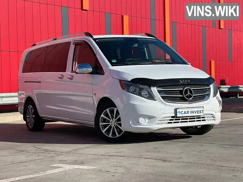 Мінівен Mercedes-Benz Vito 2017 2.14 л. Ручна / Механіка обл. Одеська, Одеса - Фото 1/21