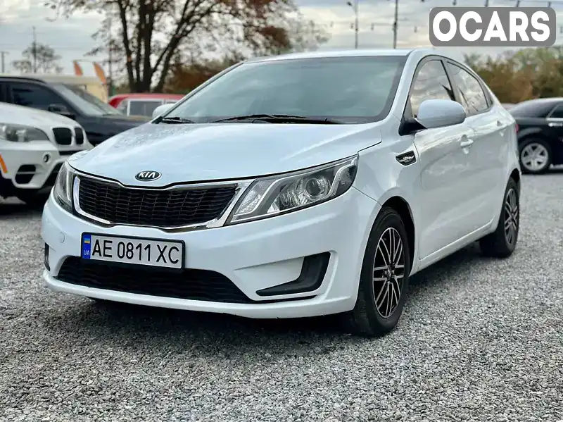 Седан Kia Rio 2013 1.4 л. Автомат обл. Дніпропетровська, Дніпро (Дніпропетровськ) - Фото 1/13