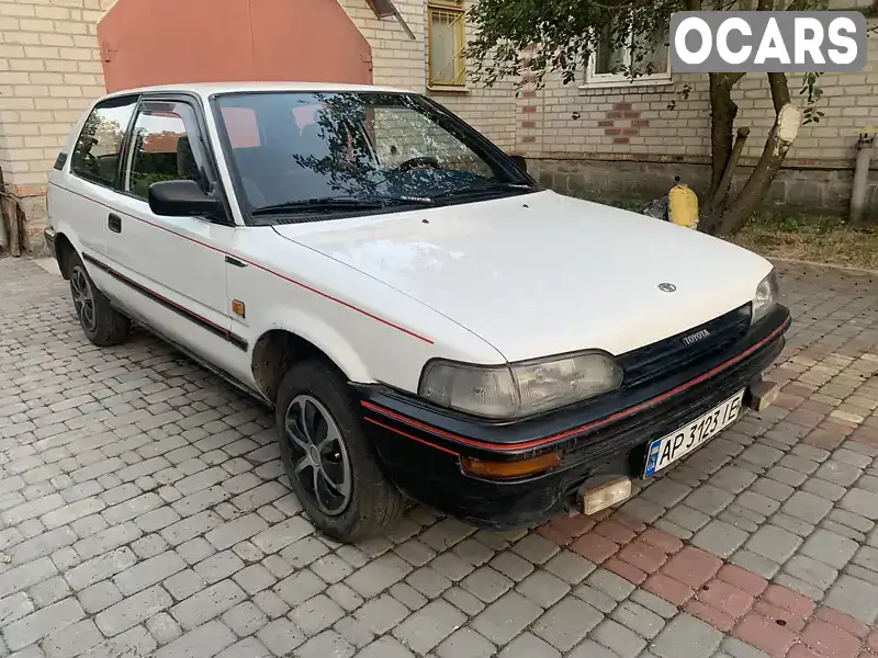 Хэтчбек Toyota Corolla 1989 1.3 л. Ручная / Механика обл. Запорожская, Запорожье - Фото 1/8