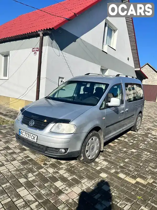 Мінівен Volkswagen Caddy 2010 1.9 л. Ручна / Механіка обл. Волинська, Луцьк - Фото 1/9