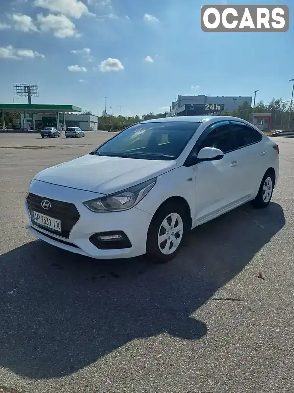 Седан Hyundai Accent 2017 1.4 л. Ручна / Механіка обл. Запорізька, Запоріжжя - Фото 1/15