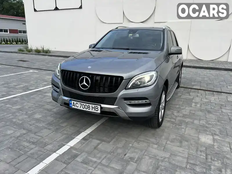 Внедорожник / Кроссовер Mercedes-Benz M-Class 2012 2.14 л. Автомат обл. Волынская, Луцк - Фото 1/21