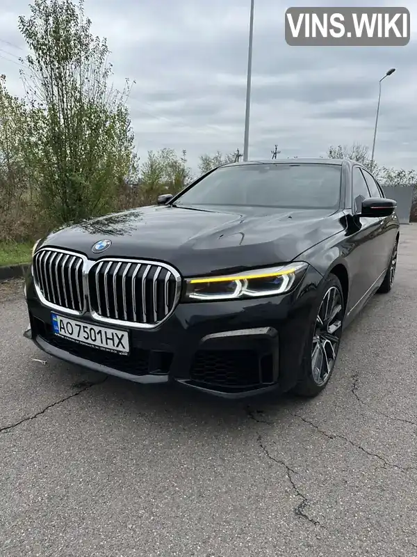 Седан BMW 7 Series 2019 4.4 л. Автомат обл. Закарпатская, Хуст - Фото 1/21