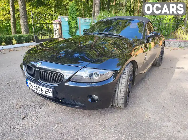 Родстер BMW Z4 2004 3 л. Автомат обл. Житомирська, Романів - Фото 1/21