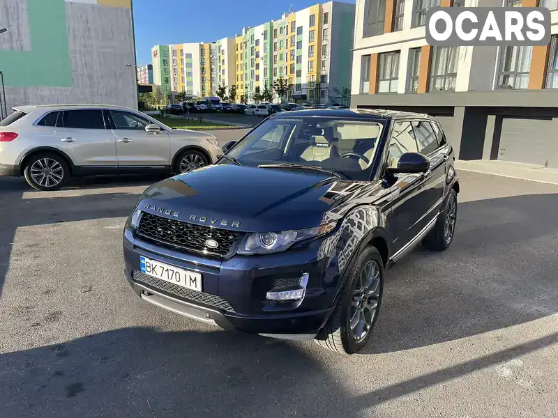 Позашляховик / Кросовер Land Rover Range Rover Evoque 2015 2 л. Автомат обл. Рівненська, Рівне - Фото 1/21