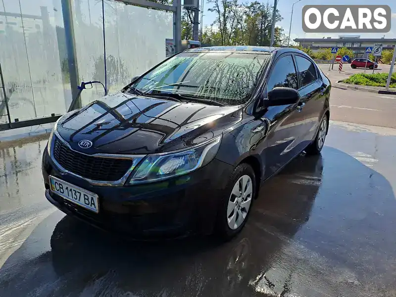 Седан Kia Rio 2012 1.4 л. Ручна / Механіка обл. Київська, Бориспіль - Фото 1/21