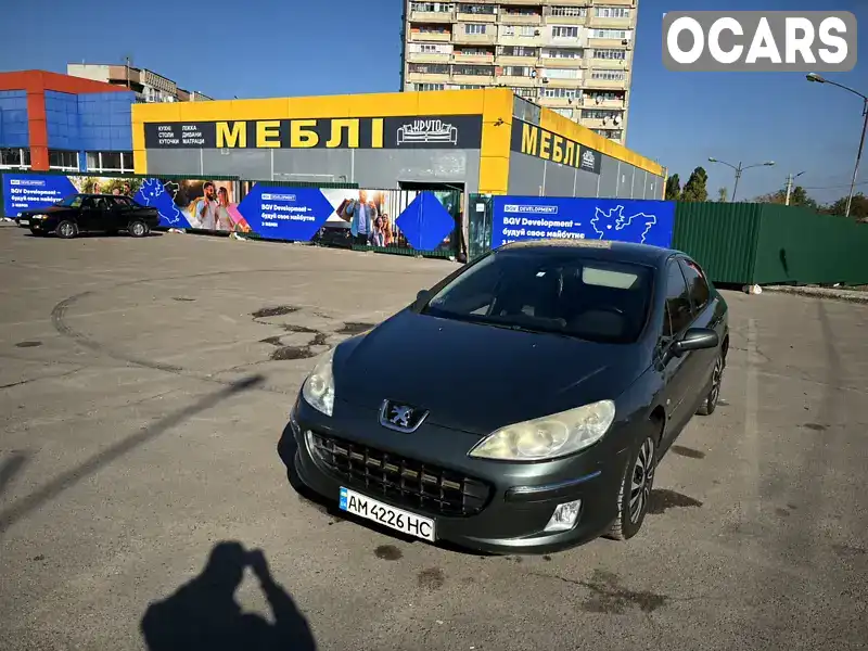 Седан Peugeot 407 2008 1.56 л. Ручная / Механика обл. Житомирская, Житомир - Фото 1/21