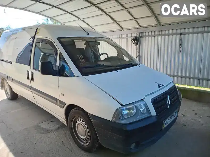 Мінівен Citroen Jumpy 2005 2 л. Ручна / Механіка обл. Івано-Франківська, Калуш - Фото 1/12