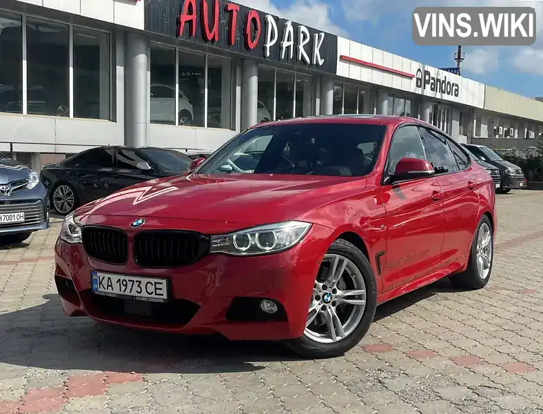 Ліфтбек BMW 3 Series GT 2013 2.98 л. Типтронік обл. Одеська, Одеса - Фото 1/21