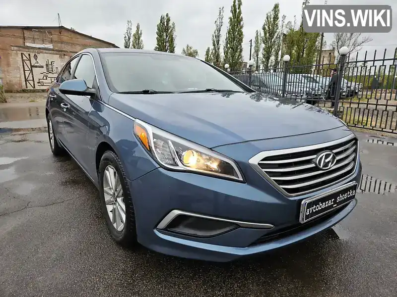 Седан Hyundai Sonata 2015 2.4 л. Автомат обл. Сумська, Шостка - Фото 1/20