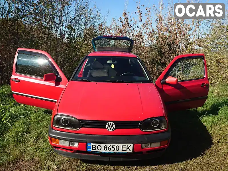 Хетчбек Volkswagen Golf 1992 1.78 л. Ручна / Механіка обл. Тернопільська, Чортків - Фото 1/17