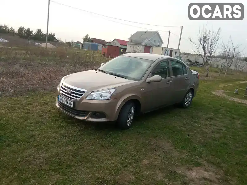 Седан Chery E5 2014 1.5 л. Ручна / Механіка обл. Житомирська, Житомир - Фото 1/21