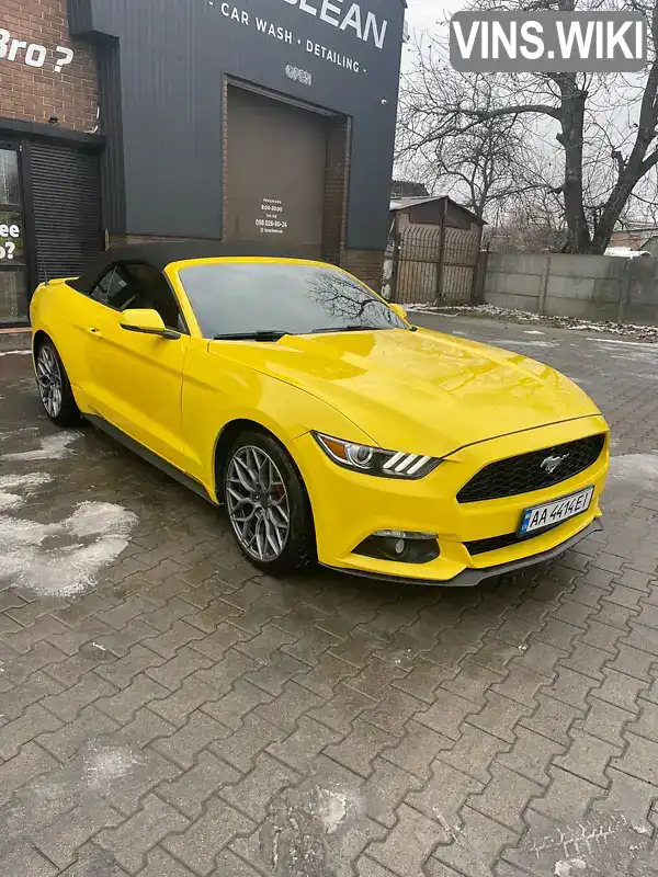 Кабриолет Ford Mustang 2015 2.3 л. Автомат обл. Киевская, Киев - Фото 1/9