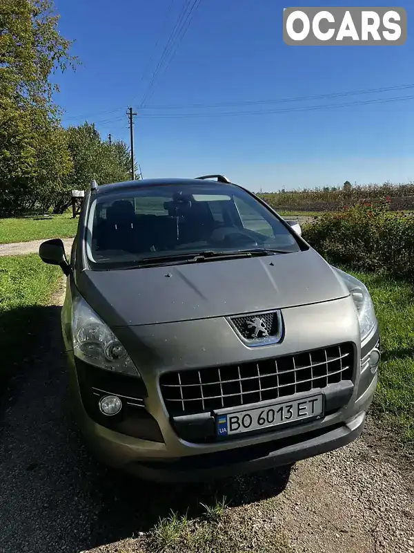 Позашляховик / Кросовер Peugeot 3008 2009 1.6 л. Ручна / Механіка обл. Тернопільська, Збараж - Фото 1/14