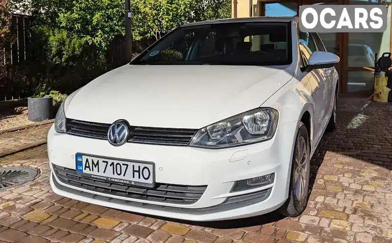 Хэтчбек Volkswagen Golf 2012 1.4 л. Автомат обл. Житомирская, Житомир - Фото 1/21