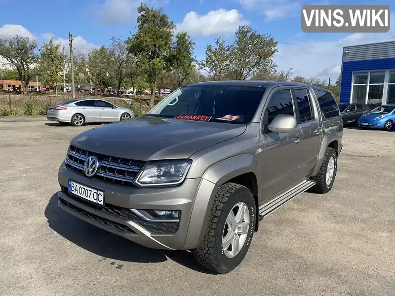 Пікап Volkswagen Amarok 2017 2 л. Автомат обл. Кіровоградська, Кропивницький (Кіровоград) - Фото 1/21