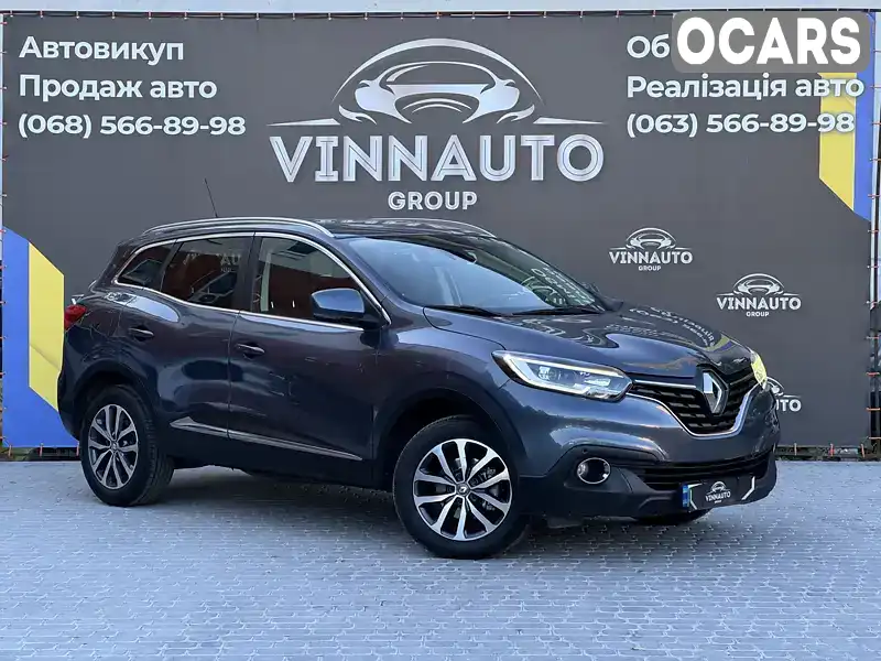 Позашляховик / Кросовер Renault Kadjar 2017 1.5 л. Автомат обл. Вінницька, Вінниця - Фото 1/21