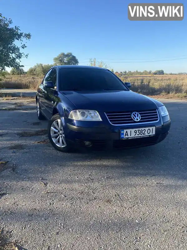 Седан Volkswagen Passat 2003 1.78 л. Автомат обл. Киевская, Бровары - Фото 1/21