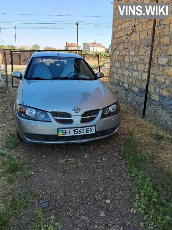 Хетчбек Nissan Almera 2004 1.5 л. Ручна / Механіка обл. Одеська, location.city.lativka - Фото 1/12