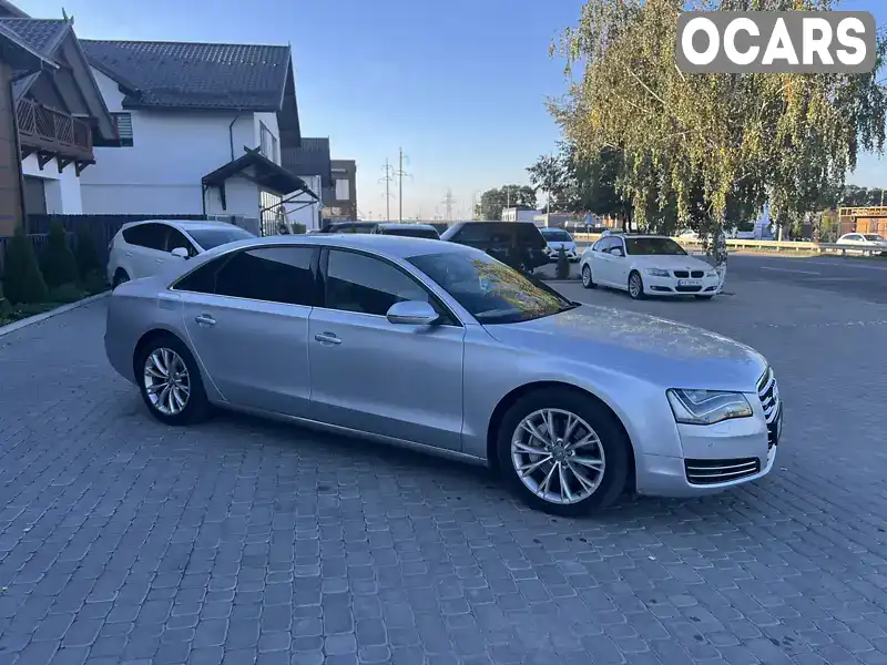 Седан Audi A8 2011 3 л. Автомат обл. Вінницька, Вінниця - Фото 1/21