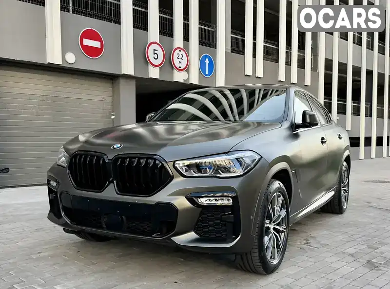 Позашляховик / Кросовер BMW X6 2021 3 л. Автомат обл. Київська, Київ - Фото 1/21