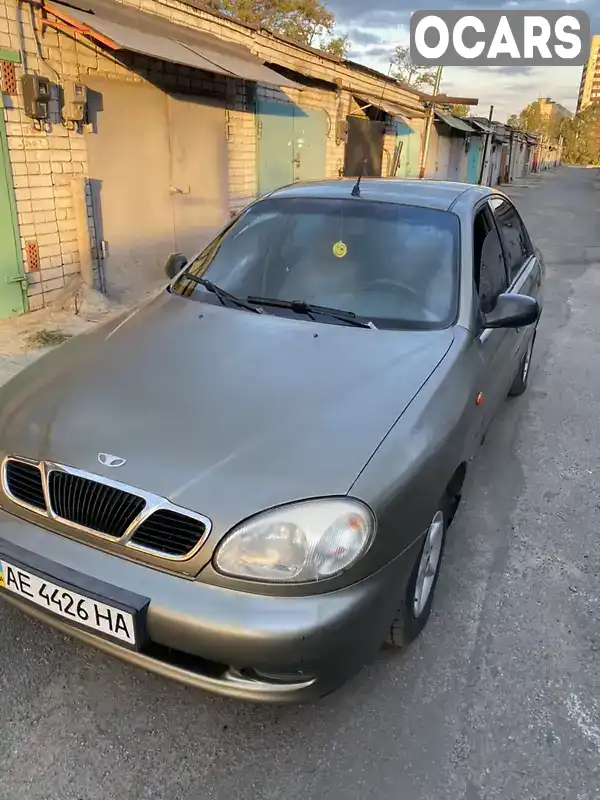 Седан Daewoo Lanos 2003 1.5 л. Ручна / Механіка обл. Дніпропетровська, Солоне - Фото 1/6