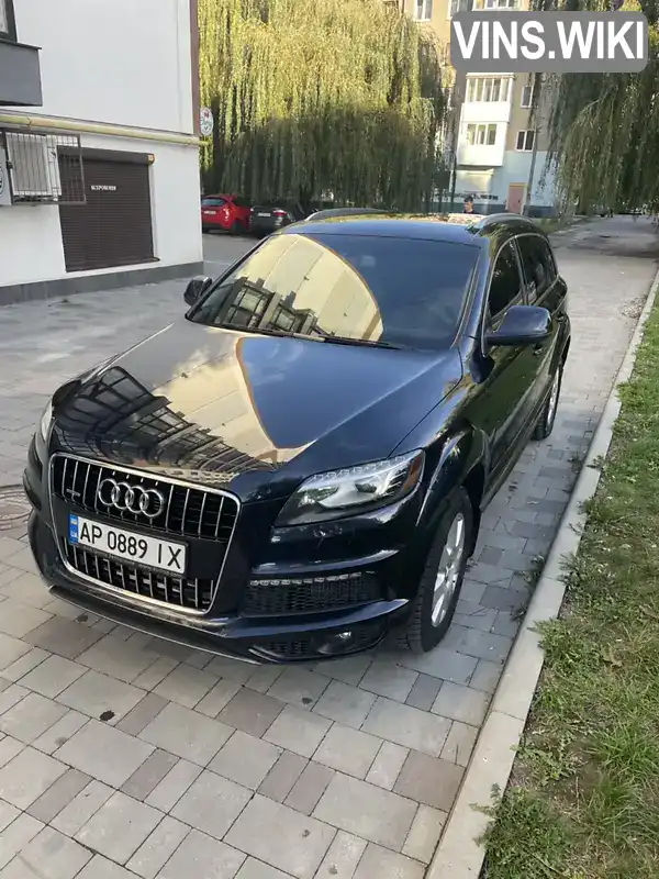 Позашляховик / Кросовер Audi Q7 2011 2.97 л. Автомат обл. Івано-Франківська, Івано-Франківськ - Фото 1/21