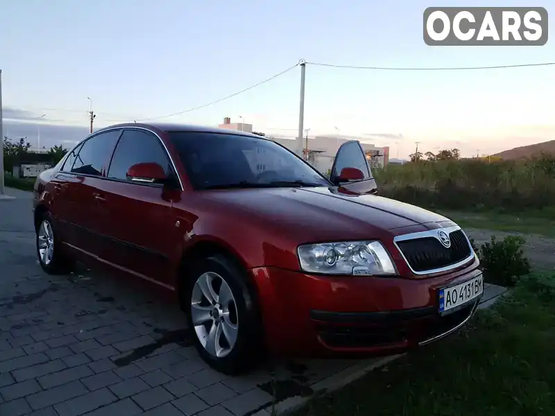 TMBDM63U179007651 Skoda Superb 2006 Лифтбек 1.9 л. Фото 9