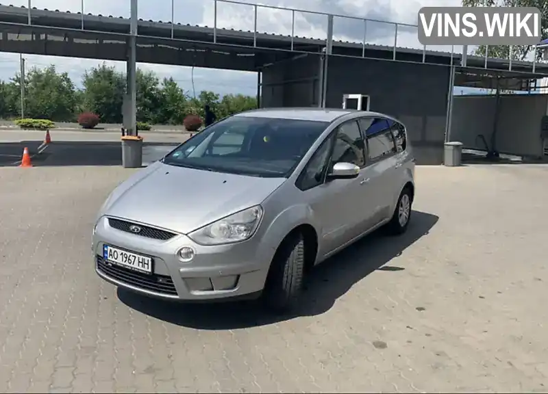 Мінівен Ford S-Max 2008 2 л. Ручна / Механіка обл. Закарпатська, Ужгород - Фото 1/9