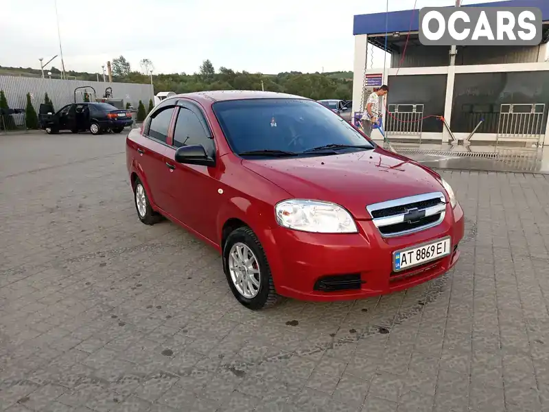 Седан Chevrolet Aveo 2008 1.2 л. Ручна / Механіка обл. Івано-Франківська, Івано-Франківськ - Фото 1/9