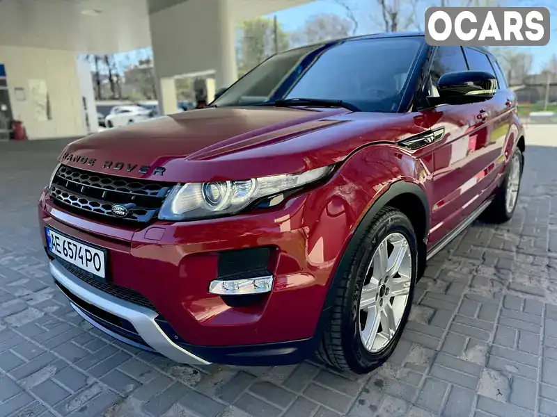 Позашляховик / Кросовер Land Rover Range Rover Evoque 2013 2.18 л. Автомат обл. Дніпропетровська, Дніпро (Дніпропетровськ) - Фото 1/21