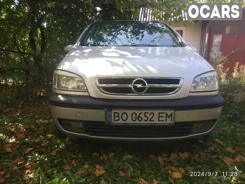 Мінівен Opel Zafira 2003 null_content л. Ручна / Механіка обл. Тернопільська, Бучач - Фото 1/21