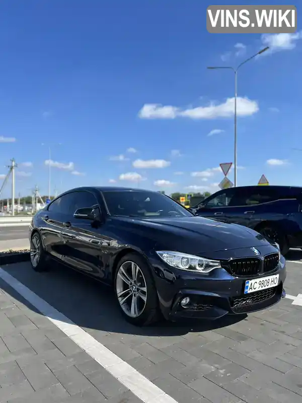 Купе BMW 4 Series Gran Coupe 2016 2 л. Автомат обл. Волынская, Луцк - Фото 1/15