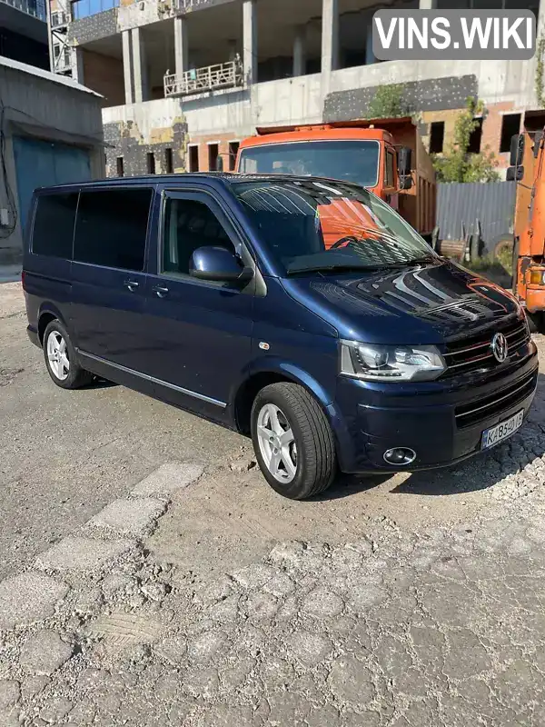 Мінівен Volkswagen Multivan 2014 1.98 л. Автомат обл. Київська, Київ - Фото 1/13