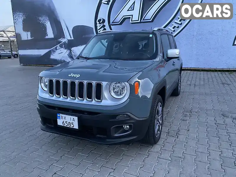 Позашляховик / Кросовер Jeep Renegade 2017 2.36 л. Автомат обл. Хмельницька, Хмельницький - Фото 1/21