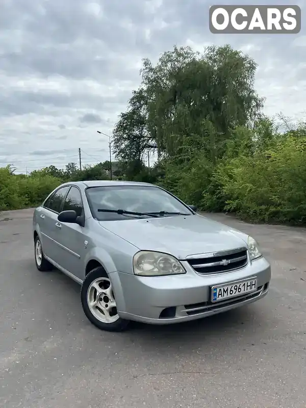 Седан Chevrolet Lacetti 2005 1.6 л. Ручна / Механіка обл. Житомирська, Бердичів - Фото 1/17