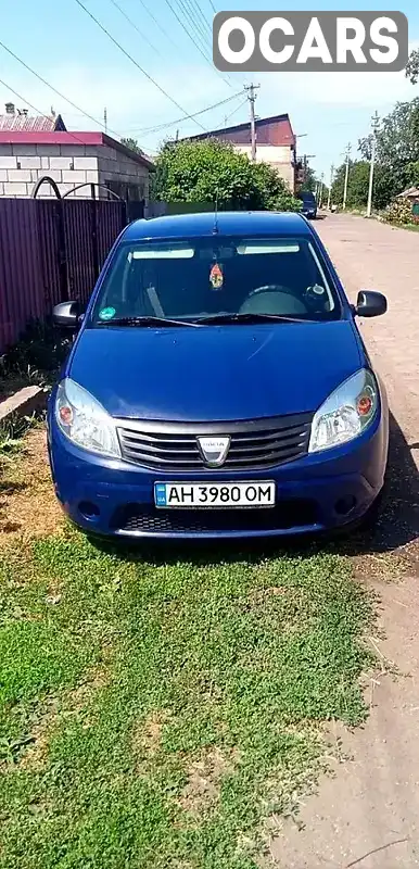 Хетчбек Dacia Sandero 2009 1.4 л. Ручна / Механіка обл. Дніпропетровська, Межова - Фото 1/5