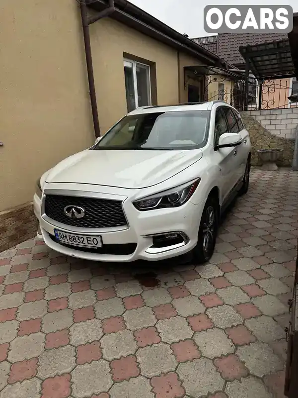 Позашляховик / Кросовер Infiniti QX60 2019 3.5 л. Типтронік обл. Житомирська, Житомир - Фото 1/7