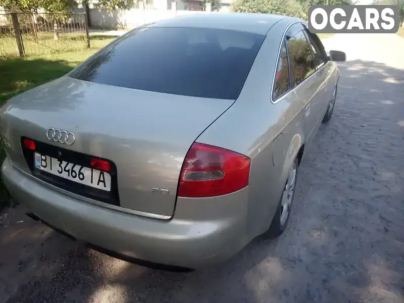 Седан Audi A6 2003 1.98 л. Ручна / Механіка обл. Полтавська, Кременчук - Фото 1/9