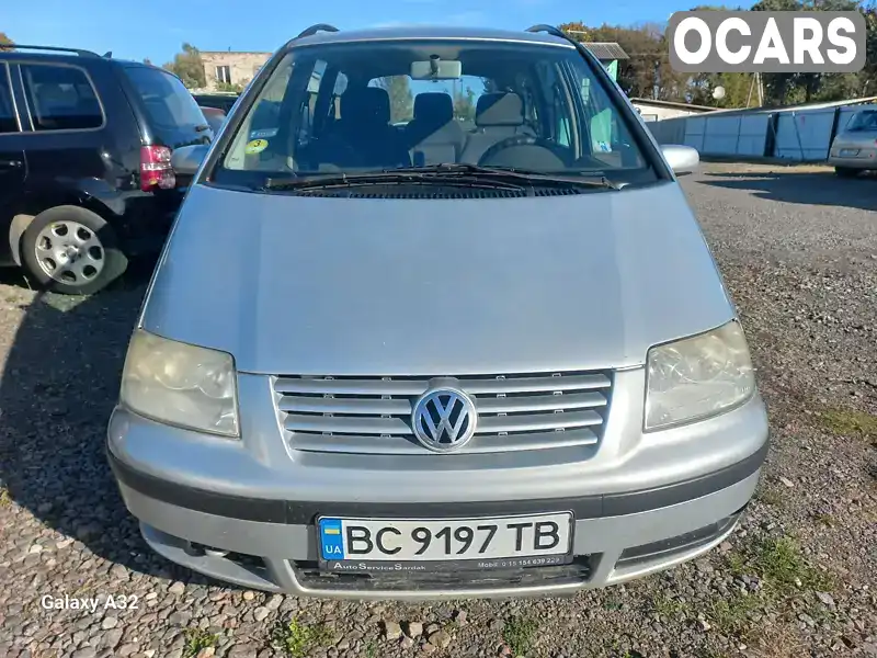 Мінівен Volkswagen Sharan 2000 1.9 л. Ручна / Механіка обл. Львівська, Сокаль - Фото 1/21